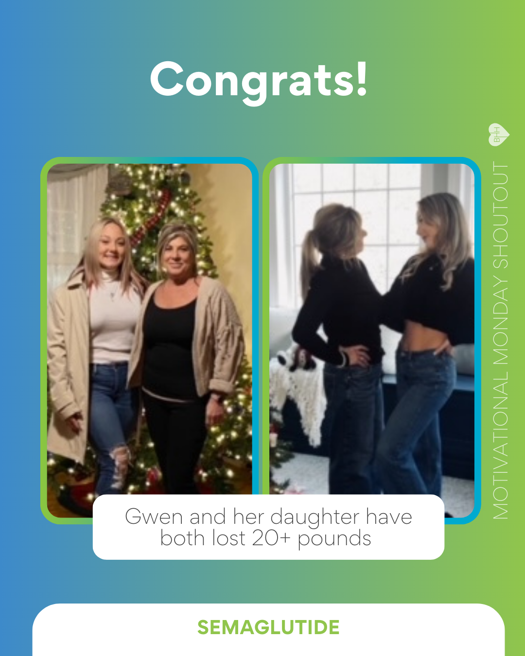 Mom and Daughter Motivational Monday Success Story BHH