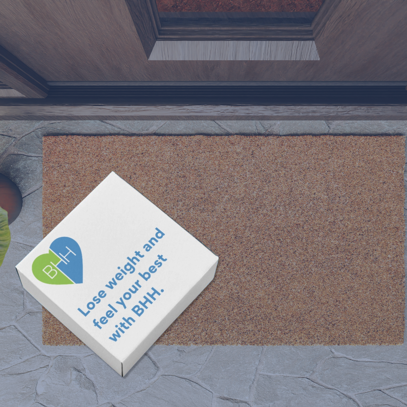 Balanced Hormone Health Box on Welcome Mat
