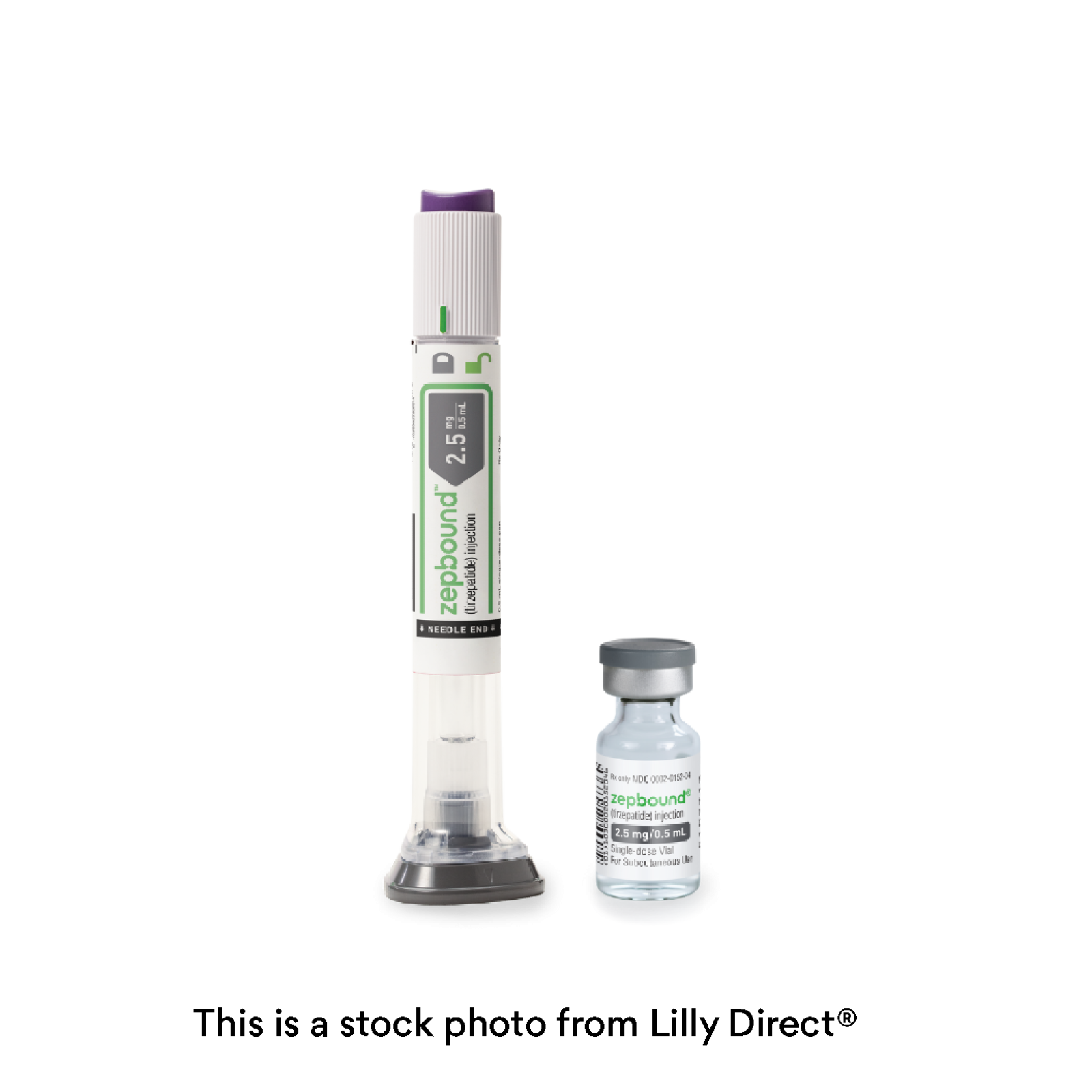 Zepbound Stock Photo of Vial and Pen