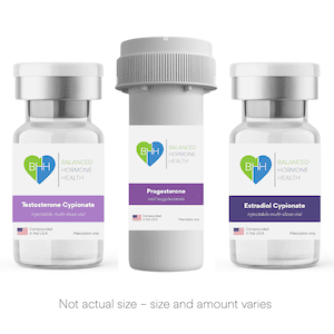 Online wellness shop featuring GLP-1, Tirzepatide, NAD+, and bioidentical hormone therapy for weight loss and hormone balance