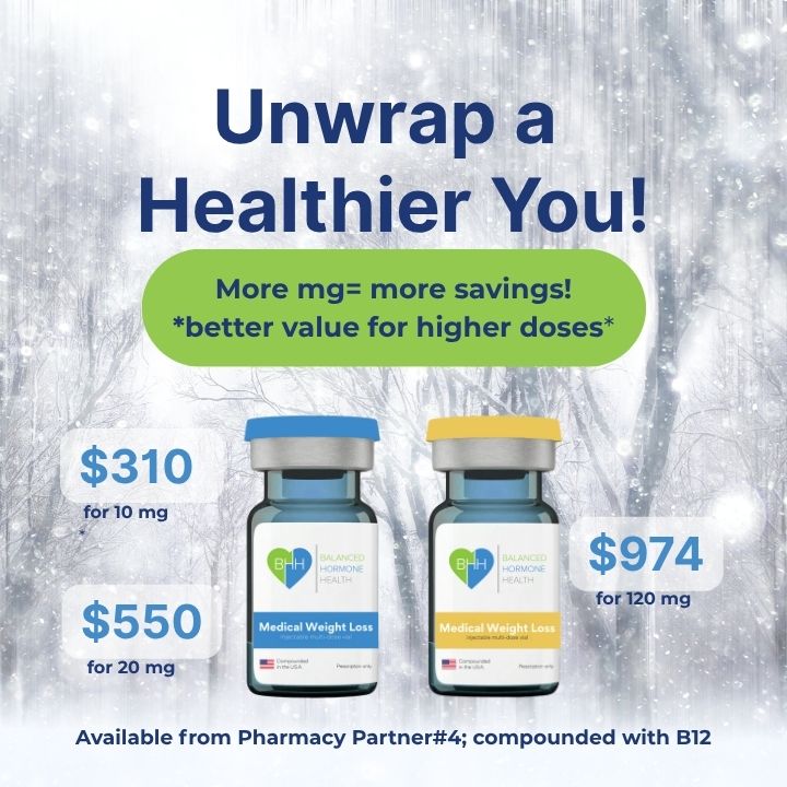 Holiday Weight Loss Programs | GLP-1 & NAD+ Specials - Balanced Hormone Health Holiday Weight Loss Programs | GLP-1 & NAD+ Specials - Balanced Hormone Health
