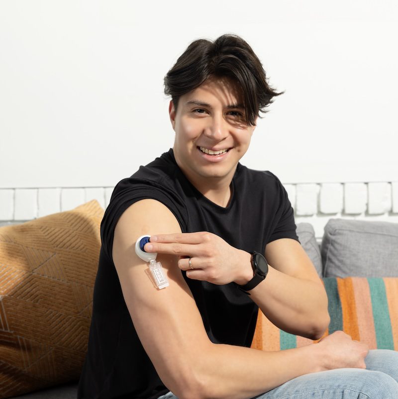 Tasso Arm Lancet at-home hormone testing kit for men and women.