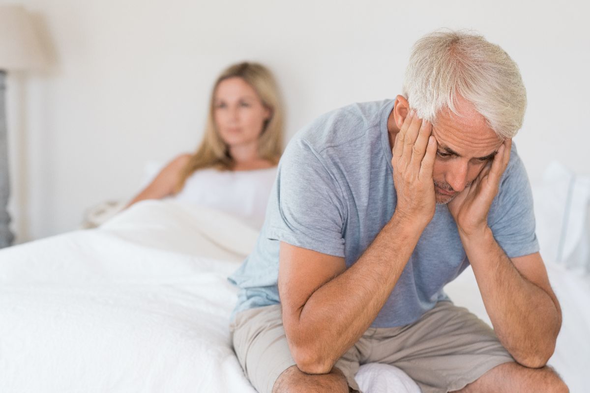 bhh-nov-25-01 Man considering hormone treatment for erectile dysfunction and low testosterone at Balanced Hormone Health