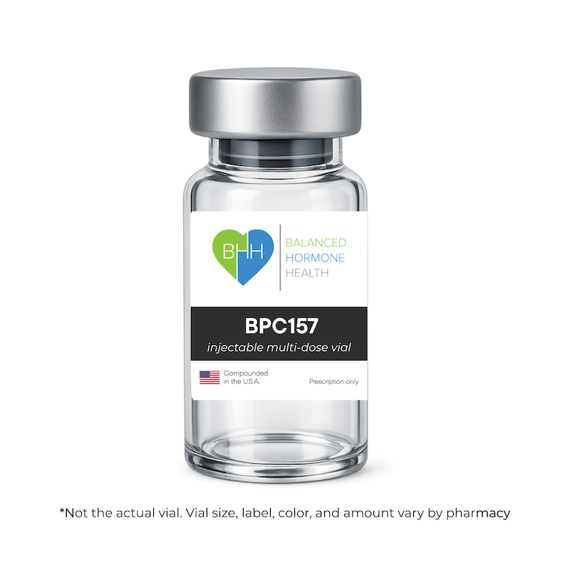 Bottle of progesterone capsules providing a 3-month supply for hormone balance.