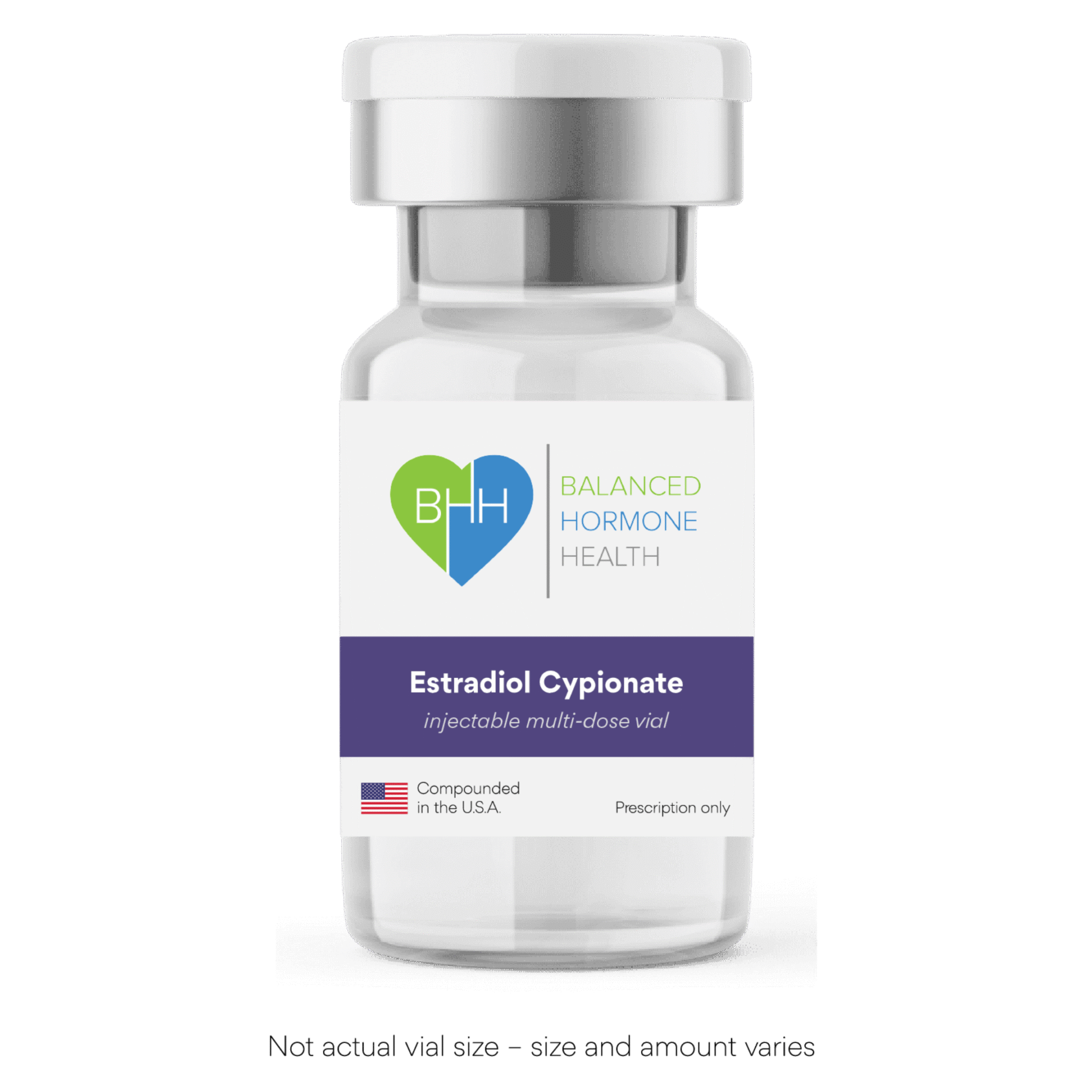 hormone health estradiol pill bottle